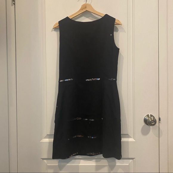 Moschino Vintage Sequin Mesh Overlay Dress - Picture 4 of 4